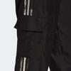 Adidas Originals Trefoil Logo Print Loose Fit Pocket Detail Cargo Pants Men Pants Black HK2809