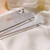 Funda Transparente para Teléfono Móvil IPhone15 16 Apple Xsmax Funda Protectora 11 Sencilla XR Color Sólido Minimalista Aplicable 14pro