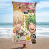 Anime B-Bakugo Katsuki Big Microfiber Beach Towels Quick Dry Towel Sand Beach Towels Pool Towel For Travel Swim Pool Yoga