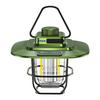 LED Decorative Hanging Lights Waterproof Retro Camping Tent Light Battery Indicator with Hook Dimmable for Outdoor Equipment