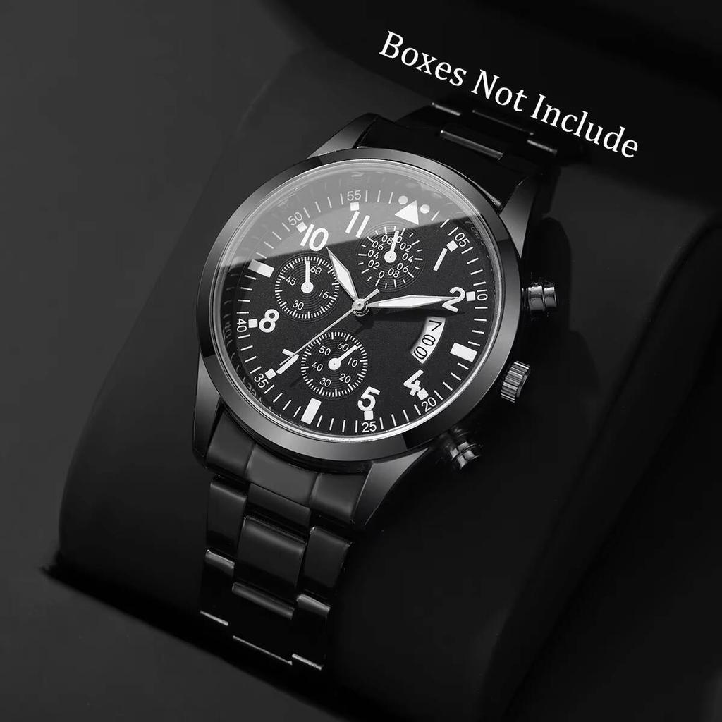 Luxury Mens Calendar Quartz Watch Fashion Men Business Wristwatches Reloj Hombre