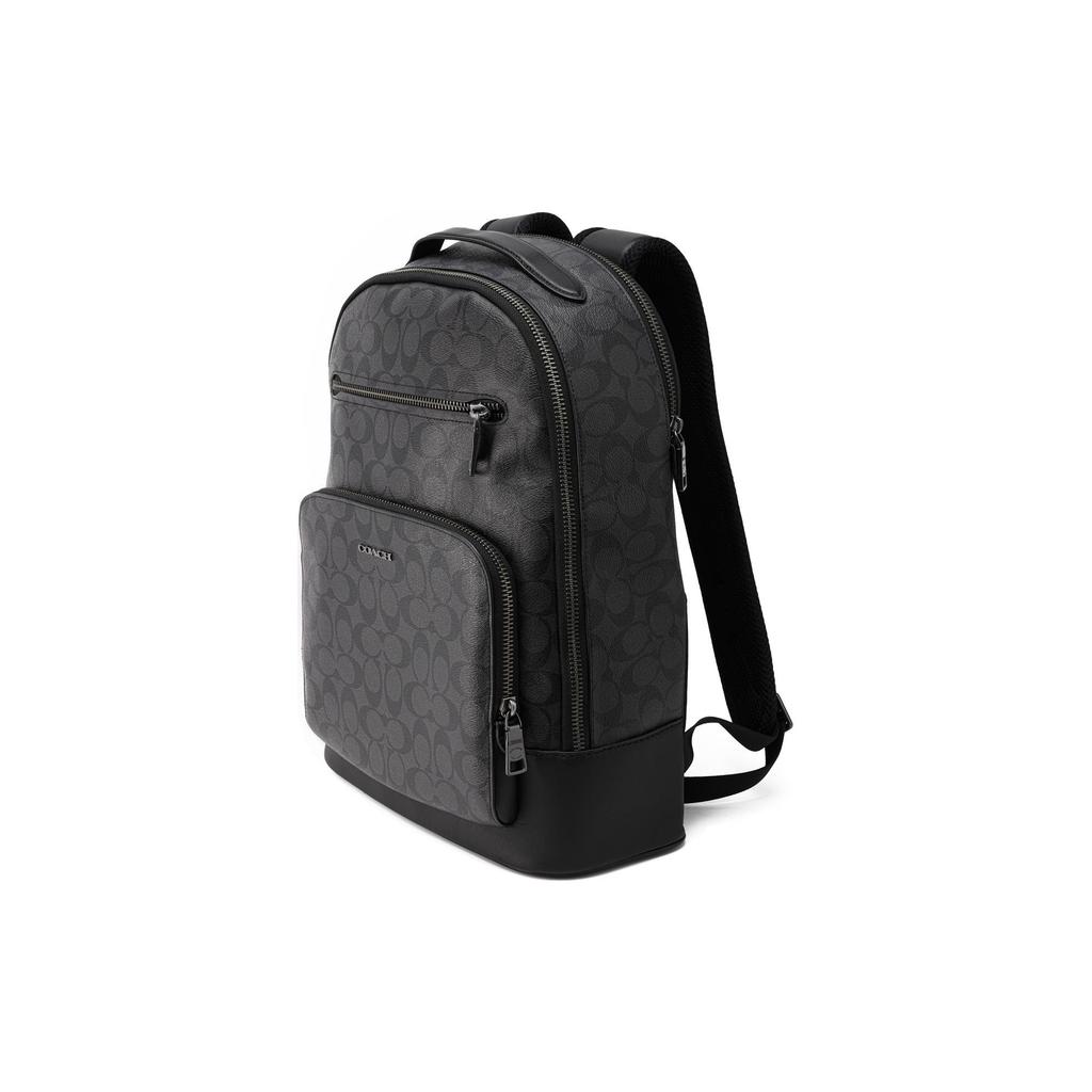 COACH ETHAN Fabric With Artificial Leather Backpack Large Men's Black CL962-QBLWO