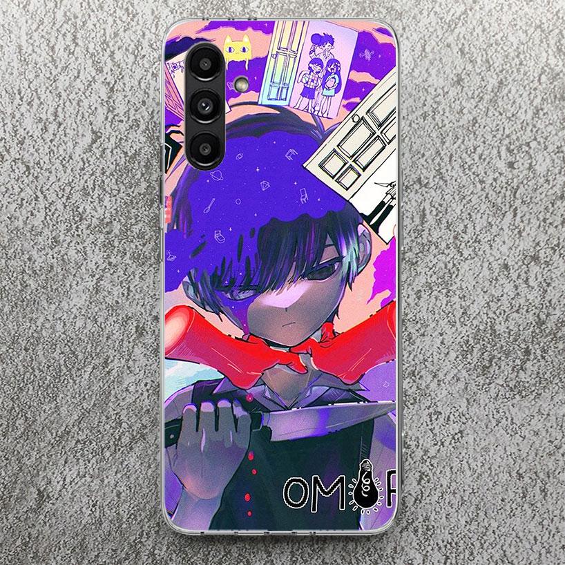 Game O-Omori Cartoon Phone Case For Samsung Galaxy A17 A16 A56 A15 A55 A14 A54 A13 A53 A36 A35 A34 A33 A26 A25 A24 A23 A05S A04S