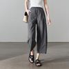 SOFSIL 2026 Summer High-Waist Loose Cropped Harem Pants