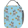 Raccoon Lunch Box Insulated Soft Bag Reusable Cooler Bag for Women Men Work Picnic Hiking Lunch Bag One Size Tote with Lunch Bag
