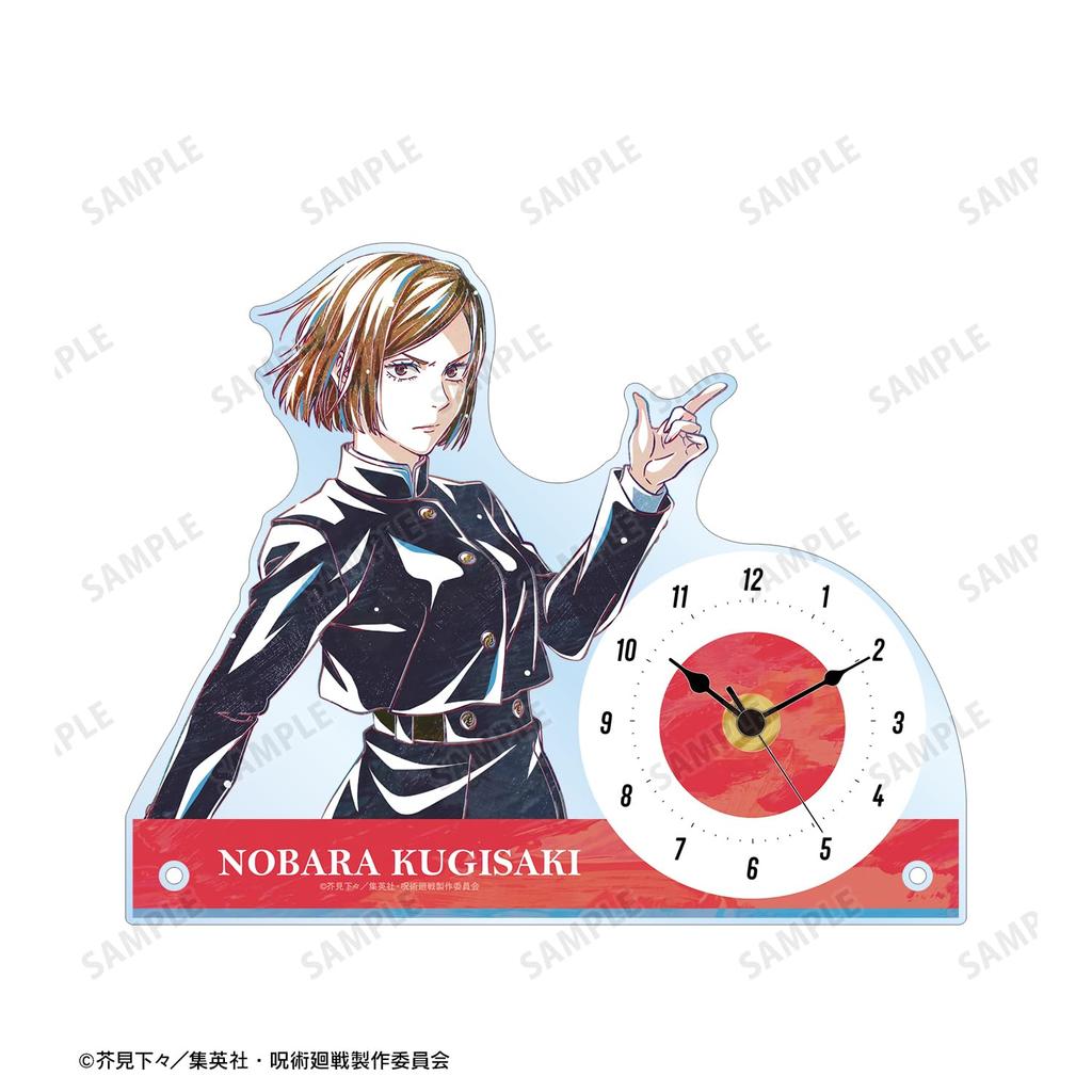 TV Anime Nobara Kugisaki Ani Art 7th Edition Acrylic Stand Clock "Jujutsu Kaisen"