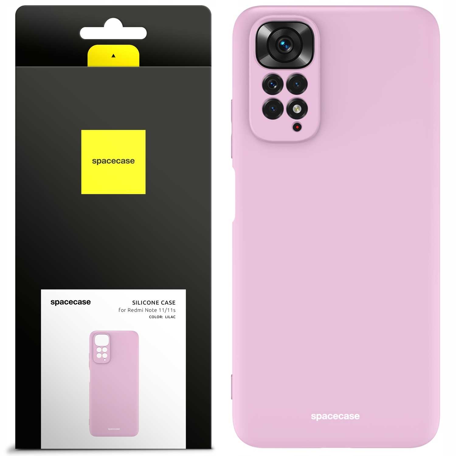 Custodia in Silicone Sc Redmi Note 11/11S Lilla