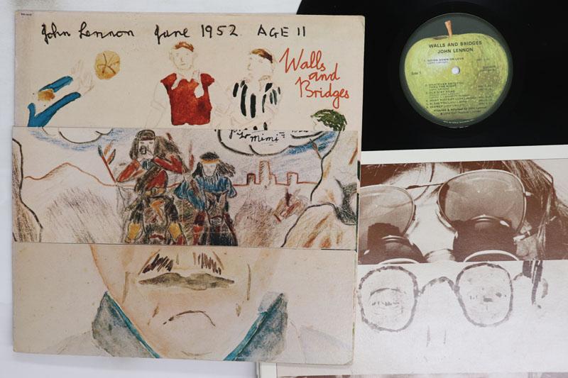 

LP Record JOHN LENNON Walls And Bridges SW3416 APPLE 1974 US Rock Used