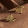 Neo-Chinese Style Cabinet Knob Ginkgo Leaf Shape Cupboard Handle Simplicity Drawer Knobs  Wardrobe