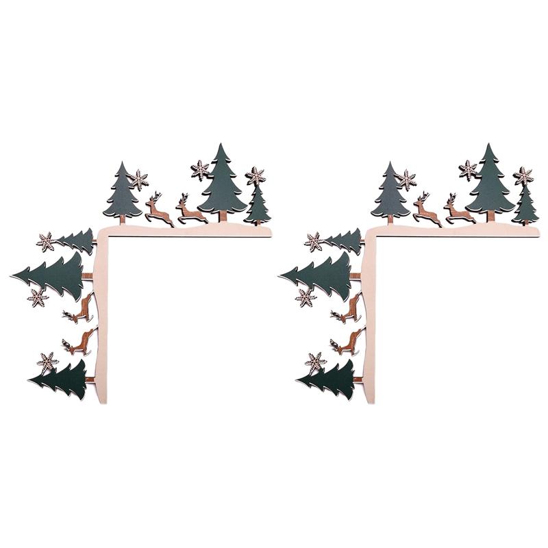 

WON Christmas Door Toppers Decor, Top Door Frame Corner Sign Decorations, Home Frame Decor Ornament For Home Decor