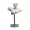 Resin Handicrafts Half-length Figurine David Sculpture Realistic Portrait Decorative Figurines Home Decoration Accessories
