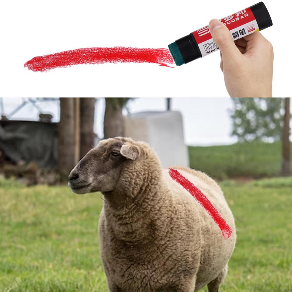 Livestock Marker Marking Wet or Dry Animal High Visibility for Goats Pig Cow