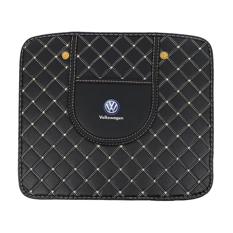 

Защитные коврики из ПУ кожи для спинки сиденья автомобиля, чехол для защиты спинки сиденья, стайлинг для BMW E46 E90 E60 F10 F30 F20 E39 E36 X5 E70 F25 F15 E53 1pcs-VW