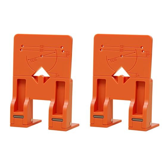 Hinge Mounting Bracket with Powerful 2.6mm Hinge Double-Sided Magnets Gap Spacer Professional Hinge Installation Tool