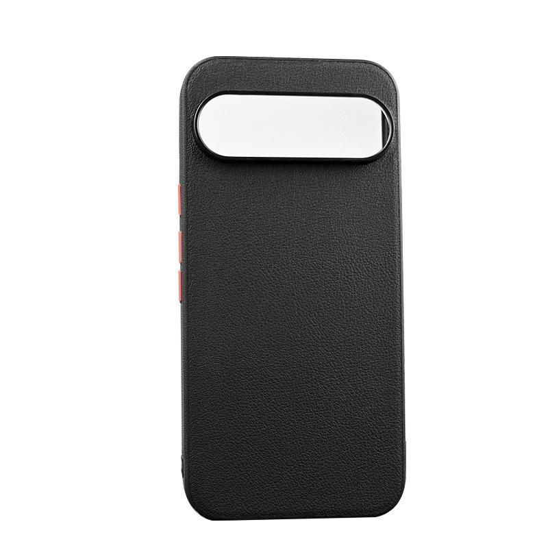 Google Pixel 10 Pro PU Leather Magnetic Case with Independent Buttons