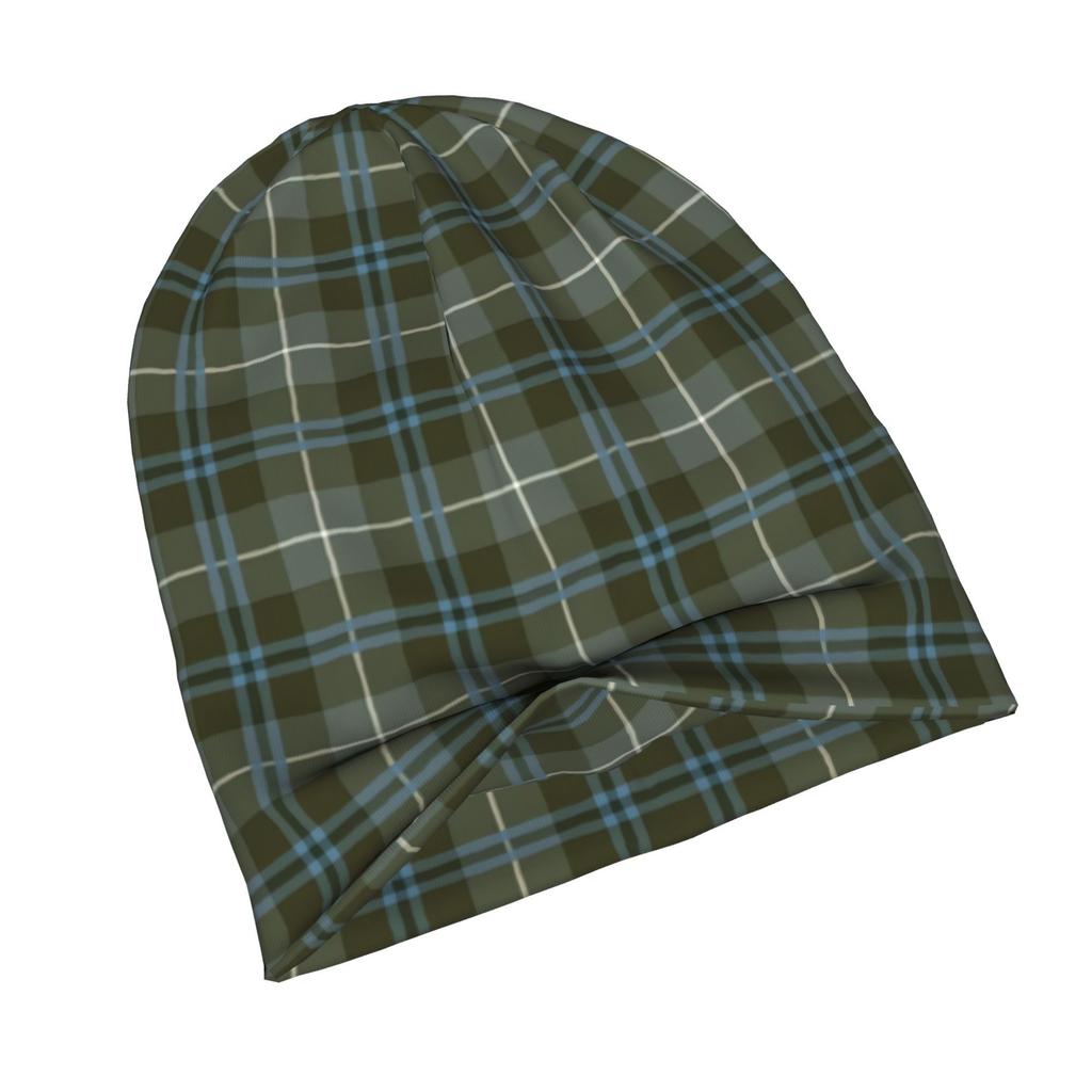 Clan Douglas Tartan (Weathered) Adult Fashion Beanie That Transitions Effortlessly from Morning Commutes To Evening Walks While Maintaining a Clean Ur