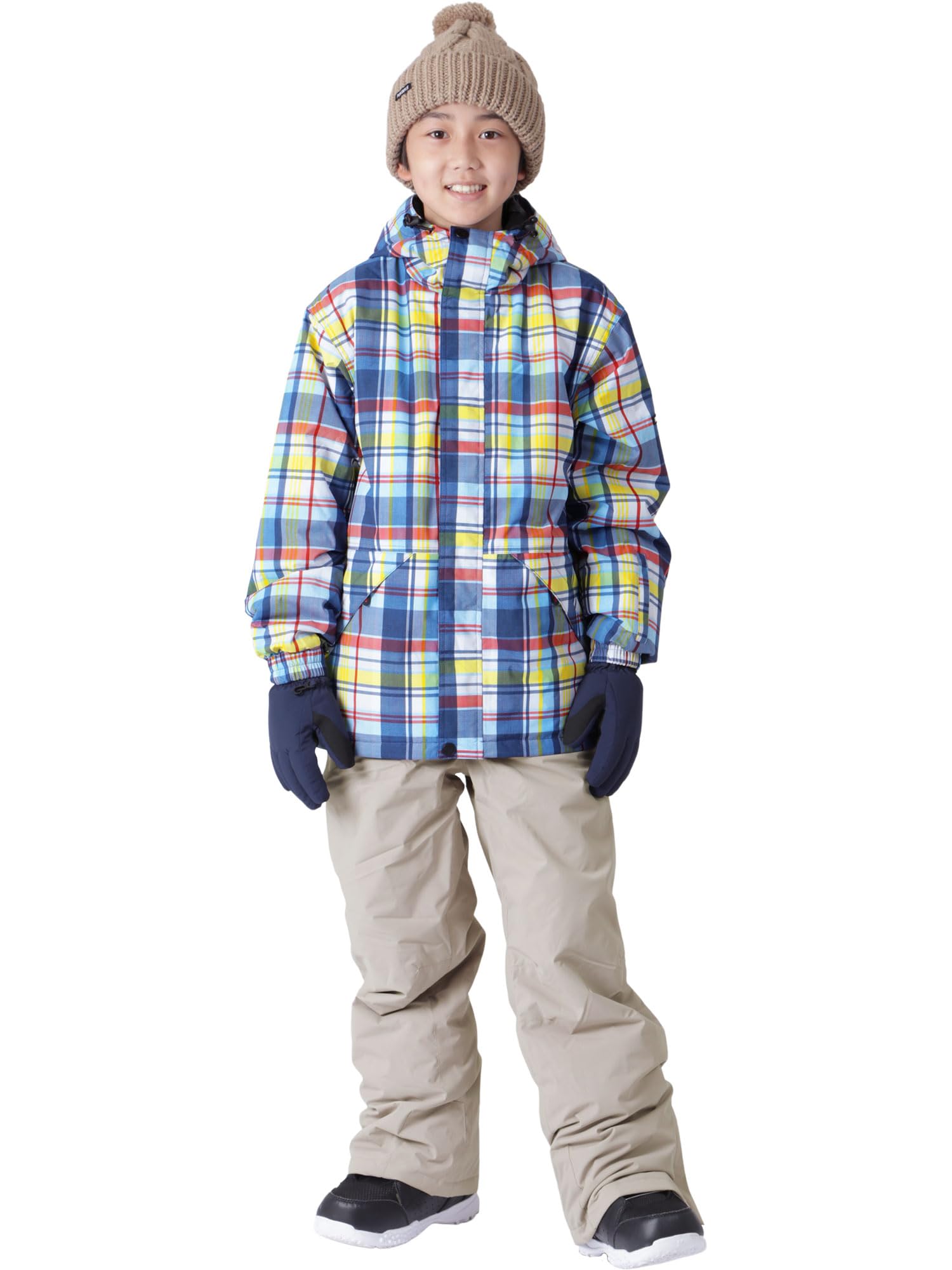 

PONTAPES Одяг для сноуборду Верх та 19 розмірів Водонепроникність Регульований розмір Сноуборд Лижі Дівчачий Дитячий Комплект, Штани, Кольори, 100-150, 20 000 мм, Розмір,