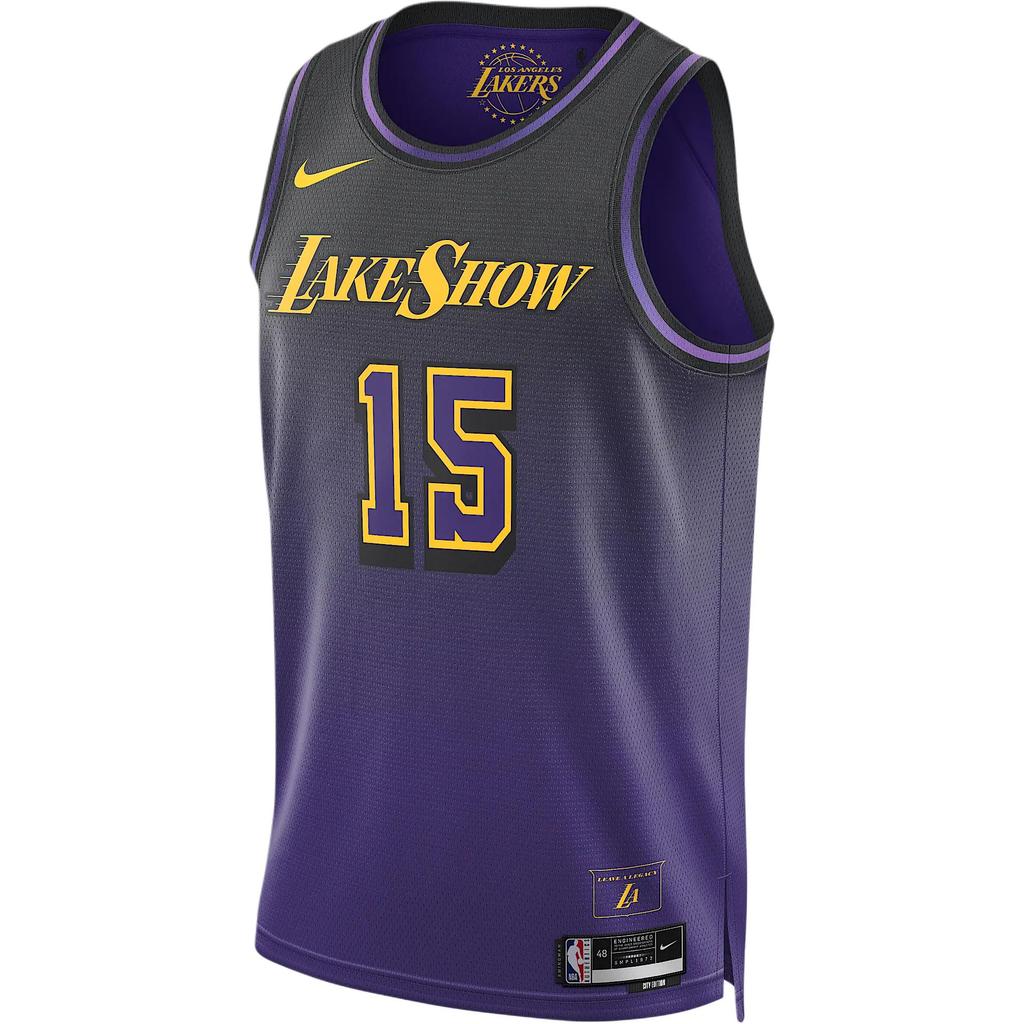 New Nike Austin Reaves Los Angeles Lakers 2024/25 City Edition Men's Nike Dri FIT Nba Swingman Jersey FQ4346-506