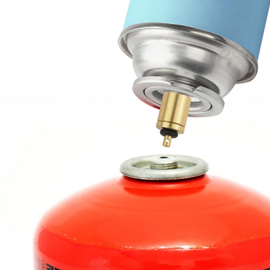 Brass Stove Connector Gas Adapter Stable Brass Gas Conversion Valves Quick Installation for Safe & Stable Gas Supply