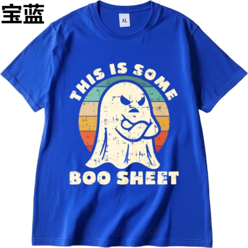 Atmungsaktives T-Shirt Reisen Für ihn Rundhals-T-Shirt Große Größe Das Ist Ein Geister-Design Retro Herren-T-Shirt Wesentliches T-Shirt