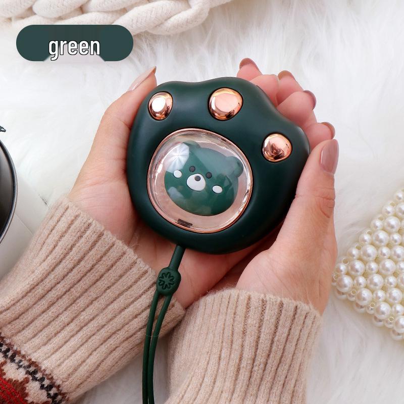 USB Rechargeable Cat Paw Hand Warmer: Portable, Explosion-Proof, Handheld Electric Heater for Winter Warmth