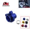 Aluminum Car Water Pipe Fittings & Clamps for BMW Models 11537541992, 11537544638