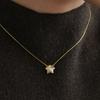 TORTOISE [Silver925] Lobo Star Halo Necklace (#silver#gold)