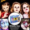 Washable Face Paint Crayons Kits Body Kids Makeup Non Toxic Painting 12 Pcs for Halloween Costumes