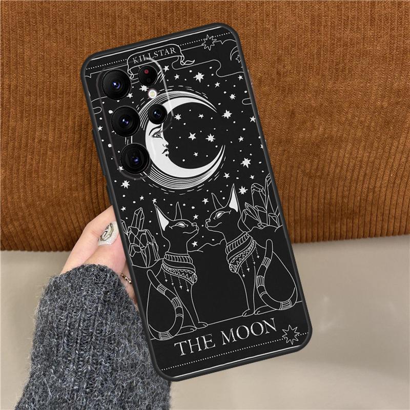 Witches Moon Tarot Phone Case For Samsung Galaxy S23 S24 S25 Ultra S9 S10 S22 Plus S20 FE S21 FE Back Cover