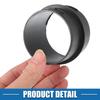 A ABSOPRO Car Air Duct Connector Straight Air Heater Duct Joiner Connector Pipe 60mm Outside Diameter Plastic Black