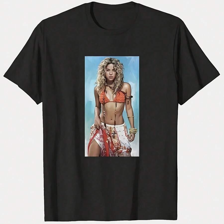 

Shakiras Retro Vintage TShirt Unisex Short Sleeve TShirt All Sizes SHAKIRAs Vintage Shirt Shakiras 4XL