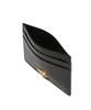 Athe Vanessabruno Black Alexandra Leather Single Card Wallet Aaho6F323Bk