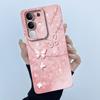 For Vivo Y29 4G Phone Case Fashion Simplicity Oil Painting Flower Soft Liquid Silicone Shell Back Cover For Vivo Y 29 4G Fundas