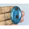 28X47X08MM Natural Shattuckite Oval Shape Cabochon Loose Gemstone 112Cts. D-127