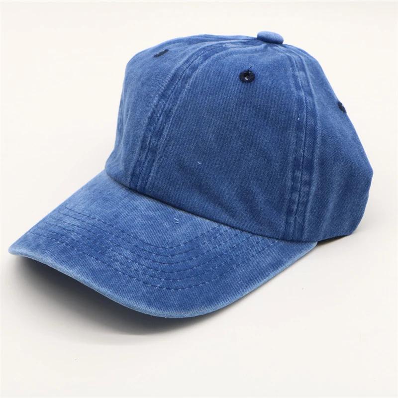 Custom Baseball Cap Vintage Distressed Washed Cotton Dad Hat Cotton Snapback Cap Hip Hop Baseball Cap Custom Logo