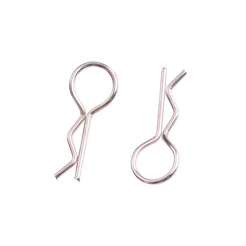 R-shaped Stainless Steel for HPI RC HSP Body Shell Bolt Clips Clip Pin 1/10 Model