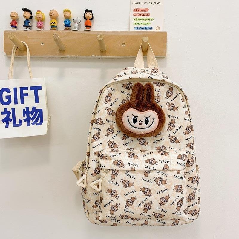Children's kindergarten backpack new versatile cartoon cute student schoolbag trendy fashion printed backpack