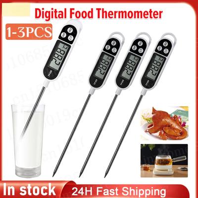 TP300 Digitales Lebensmittelthermometer, sofort ablesbare elektronische Lebensmittelsonde, digitales Temperaturmessgerät für Fleisch/Kochen/Grillen/Milch