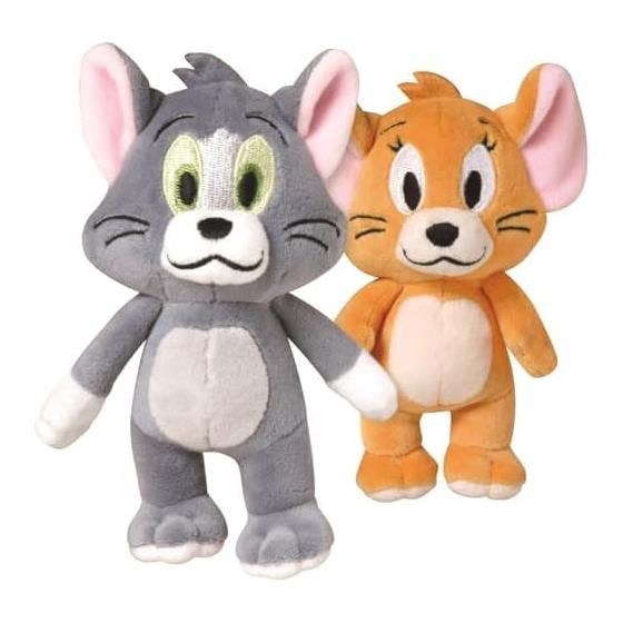 Crux Tom and Jerry Nico-Nui Keychain Tom and Jerry 133187 Plush Keychain with Magnetic Cheeks