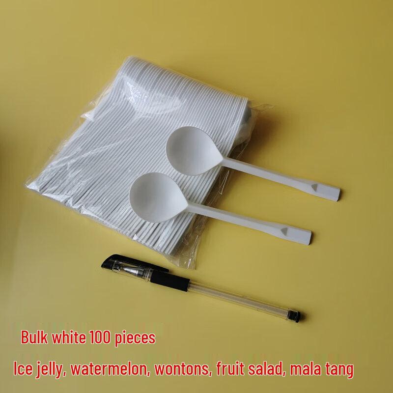 Qiwei Disposable Golden Turtle Plastic Spoon