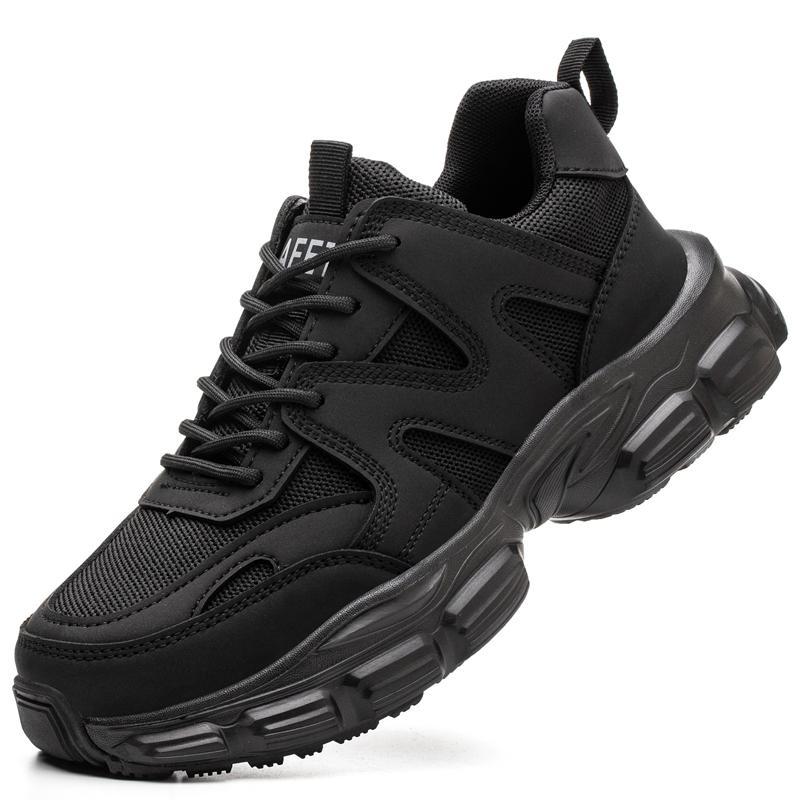 Women Safety Shoes Anti-smash Anti-puncture Work Shoes Breathable Lightweight Work Sneakers Indestructible Women Shoes Boots