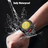Mini LED Wrist Light Portable Flashlight USB Rechargeable Watch Lamp Wrist Lighting Torch Flashlight Outdoor Sport Running Light