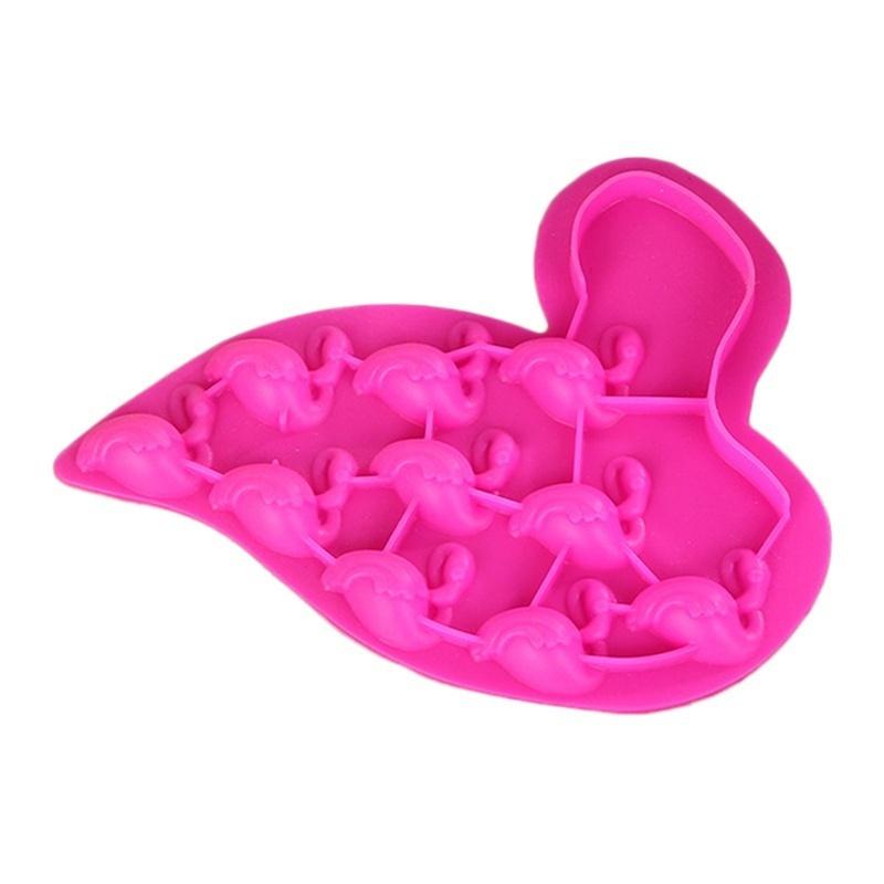 Flamingos Silicone Molds Cake Molds Chocolate Handmade Soap Mold Ice Molded Ice Grids