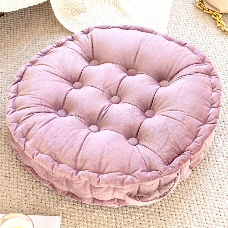Velvet Fabric, Large Cushion, Thick Cushion for Sitting, Reliable Cushion, Tatami Cushion, Backrest Cushion