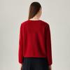 Zhaojun Women's New Chinese Style Thick Cashmere Cardigan Sweater
