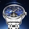 Mechanical Watch Men's Fully Automatic 24-hour Moon Phase Waterproof Mechanical Watch Men's Watch Gift Set