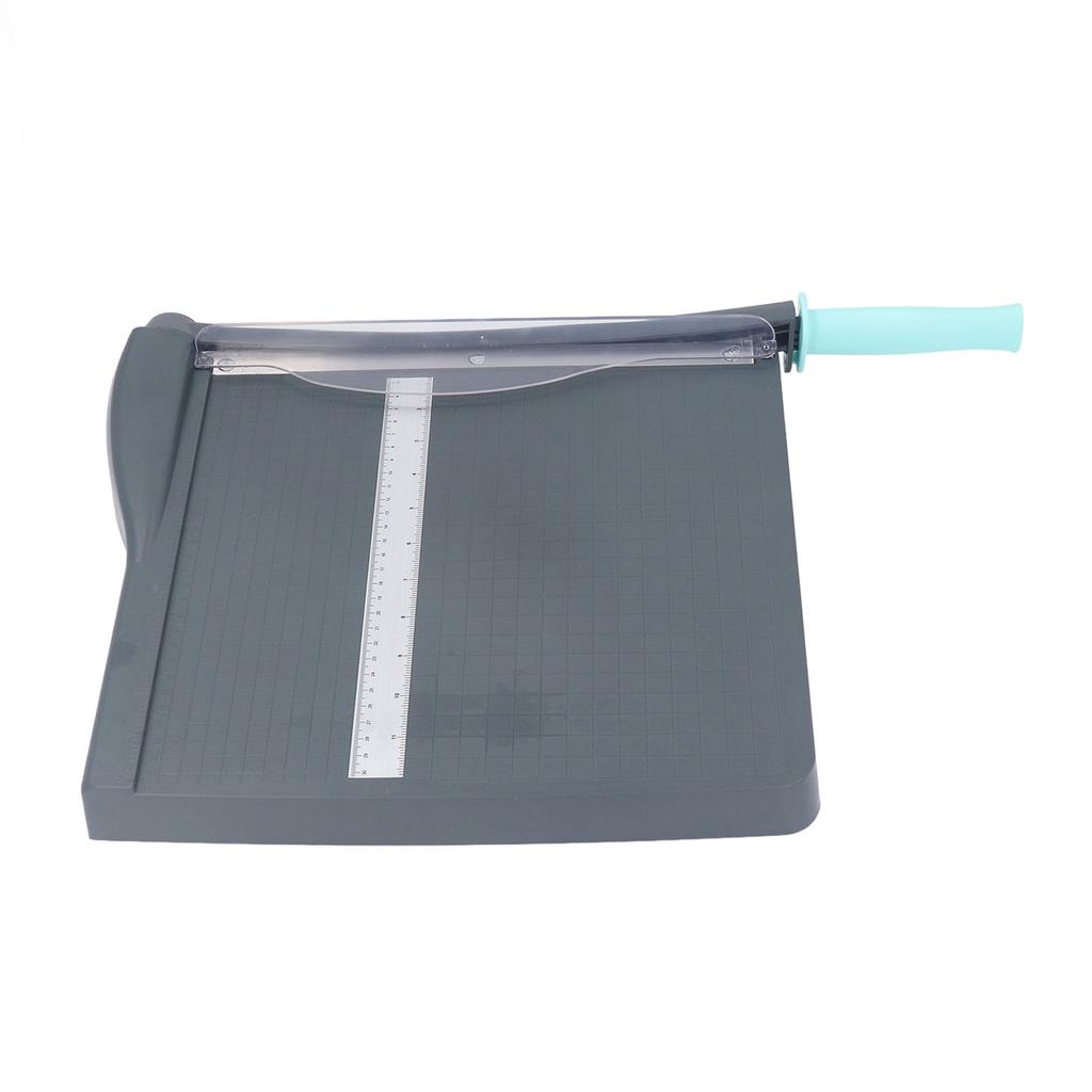 12 Inch Paper Cutter Steel Blade Paper Trimmer Portable Efficient Office Paper Cutting Board for  