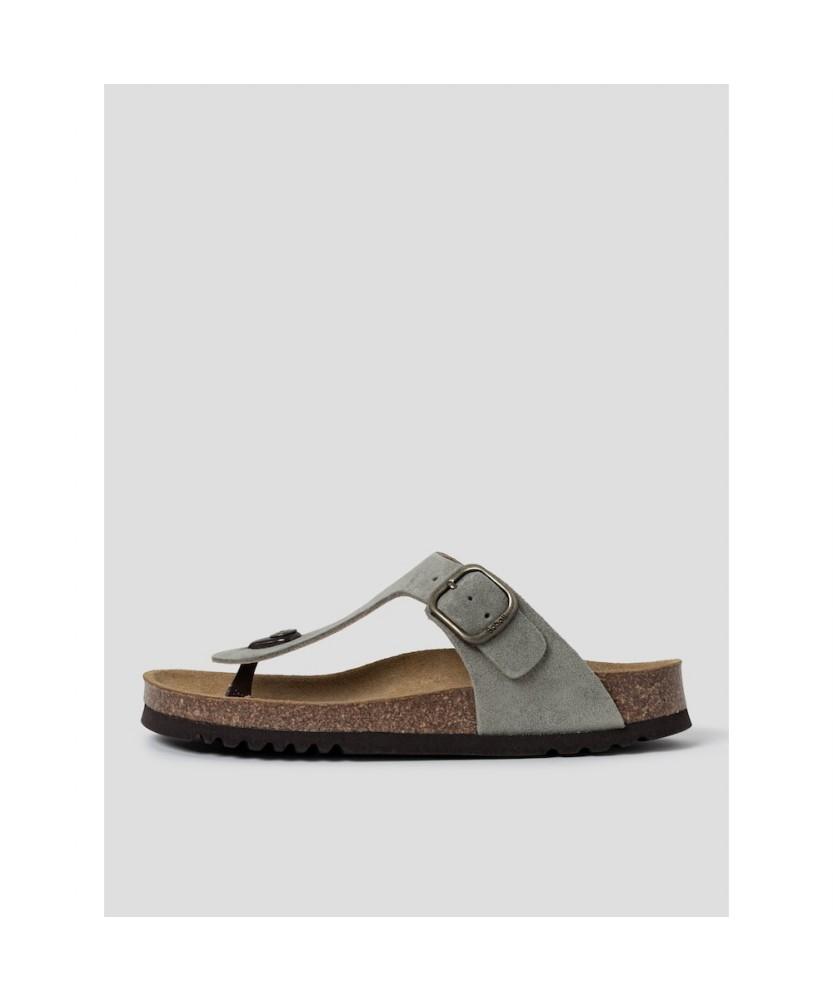 Scholl (Women) Flip-Flop Cork Sandals Green (Hh64K2C33M)