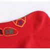 Red Socks Cotton Women's Pedal Seven-star Socks Red Prosperous Socks Men's Snake Year New Year Socks