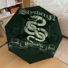 1PC Warner Slytherin Hogwarts Umbrella-8-Rib Reinforced, Automatic Open, Lightweight & Durable-A45